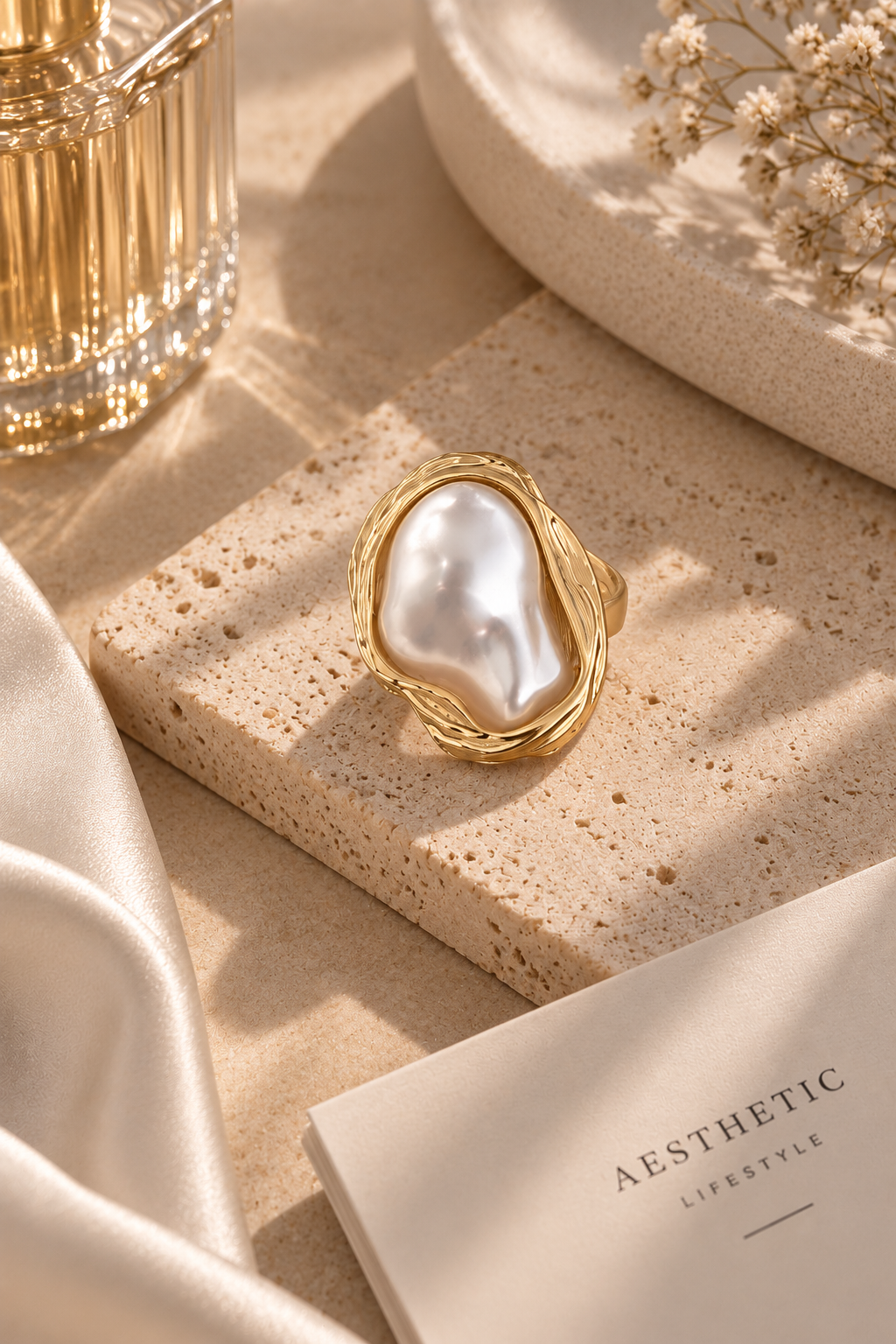 Anillo Perla Éclat