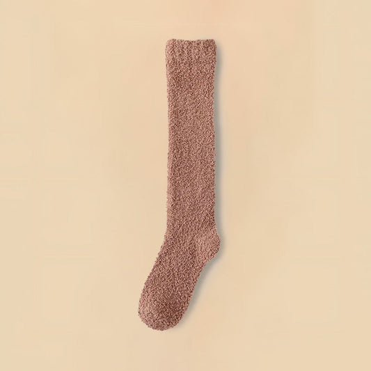 Calcetines Altos Nieves Blancos – Lena Rodríguez