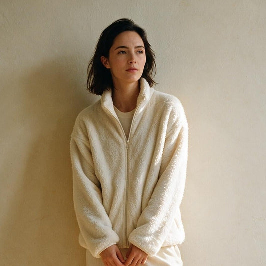 Chaqueta Borreguito Noa Blanca – Lena Rodríguez