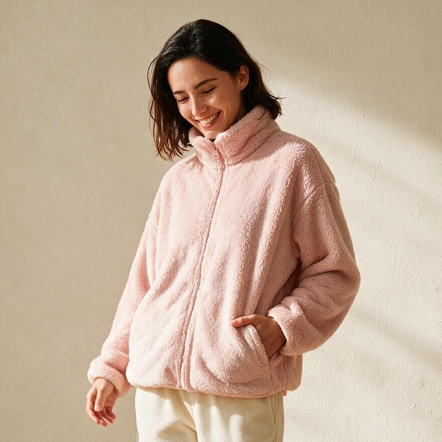 Chaqueta Borreguito Noa Rosa – Lena Rodríguez