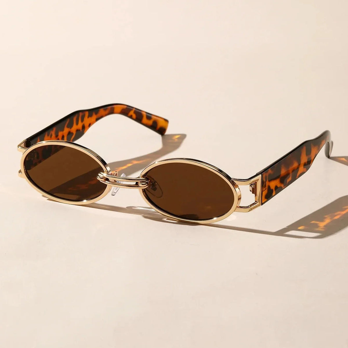 Gafas Gold-Link Ovaladas – Lena Rodríguez