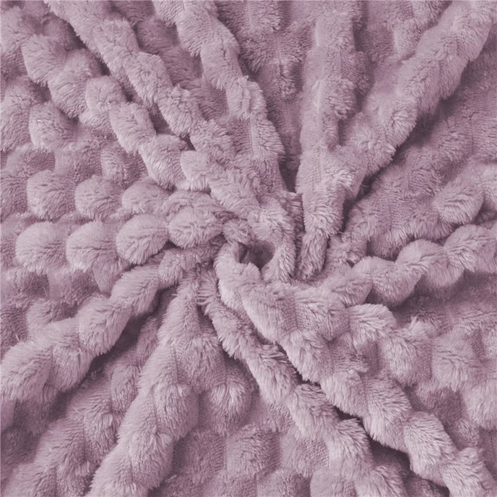 Manta Acanalada Rosa, vista 2 – Lena Rodríguez