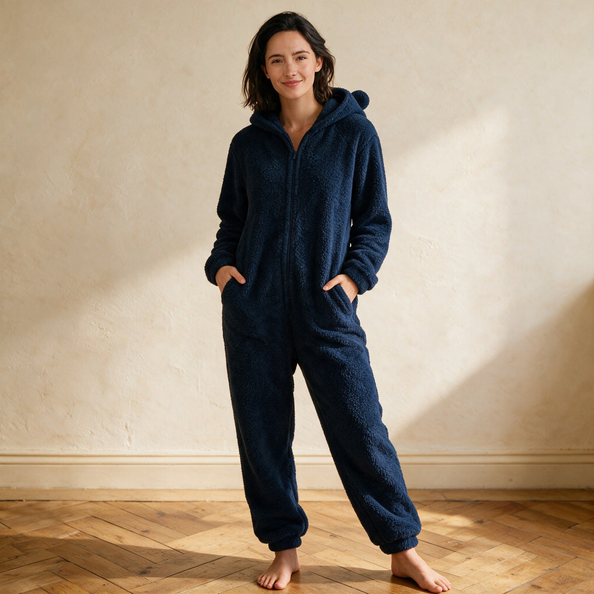 Mono Osito Marta Azul Marino – Lena Rodríguez