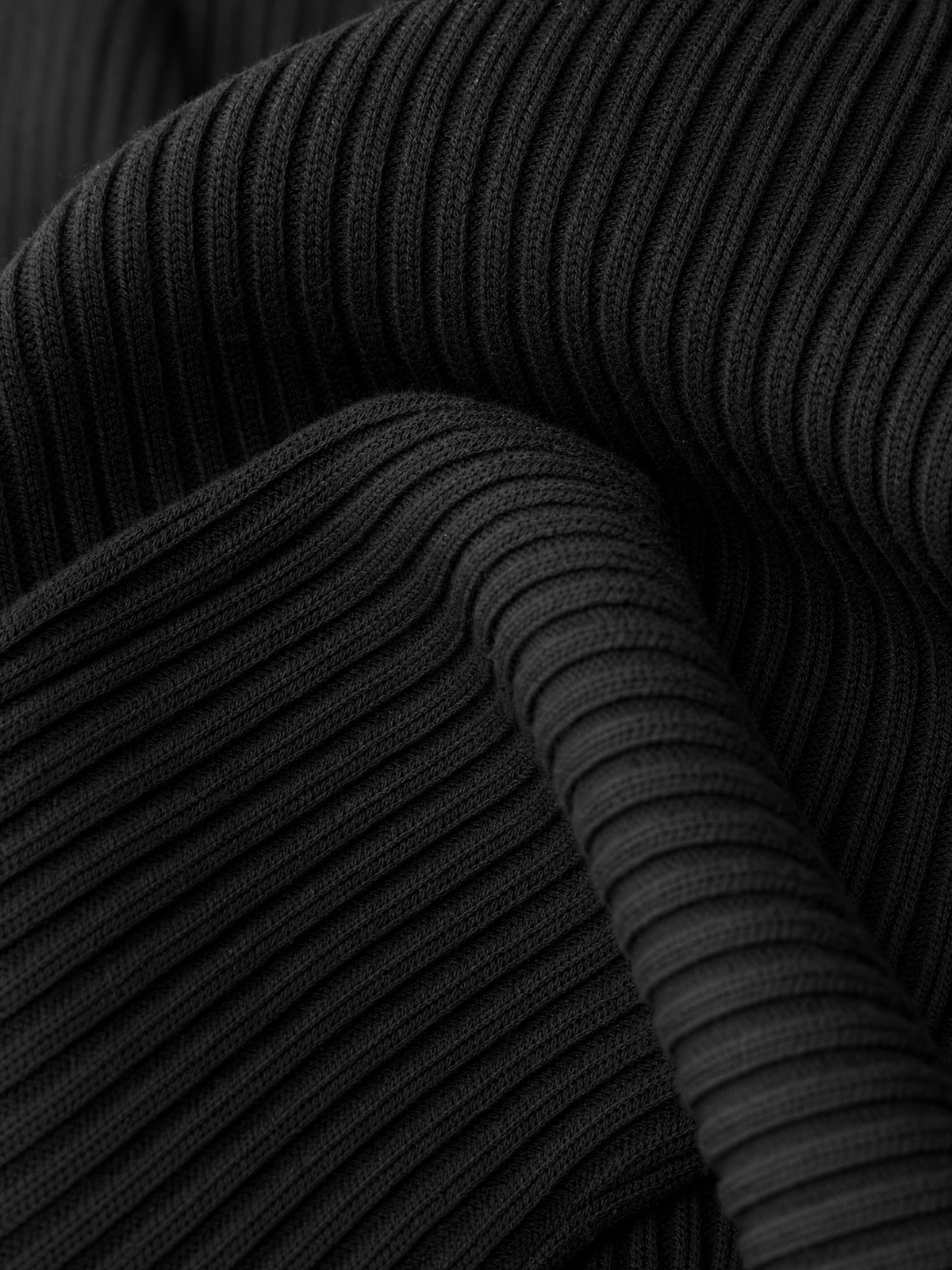 Nora - Vestido Midi de Punto Ajustado con Semicuello y Cinturón, vista 15 – Lena Rodríguez