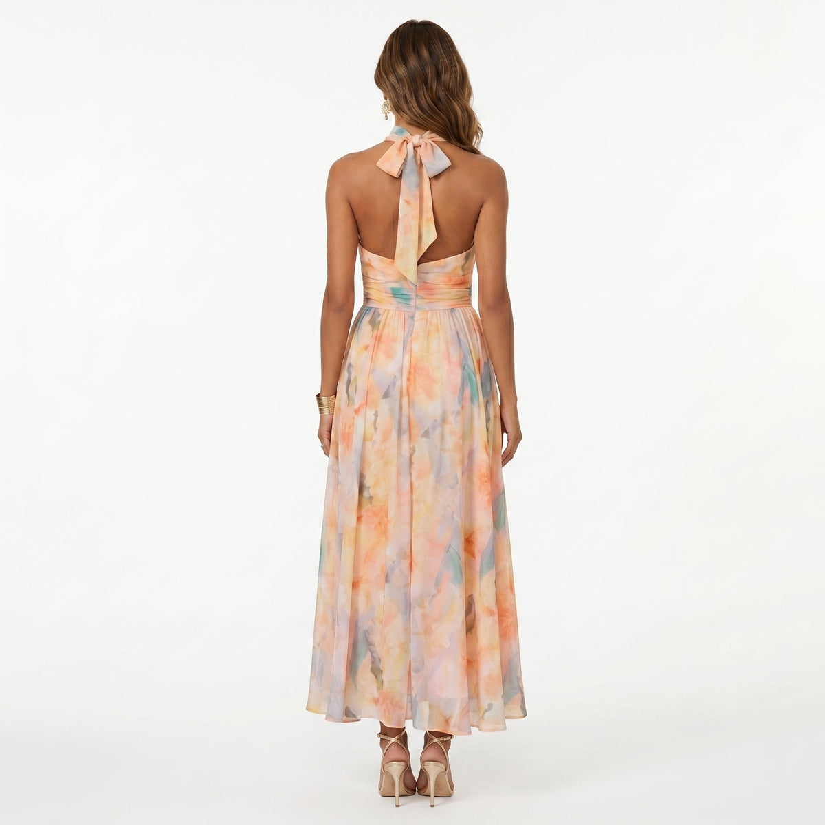 Paula - Vestido Largo, vista 2 – Lena Rodríguez