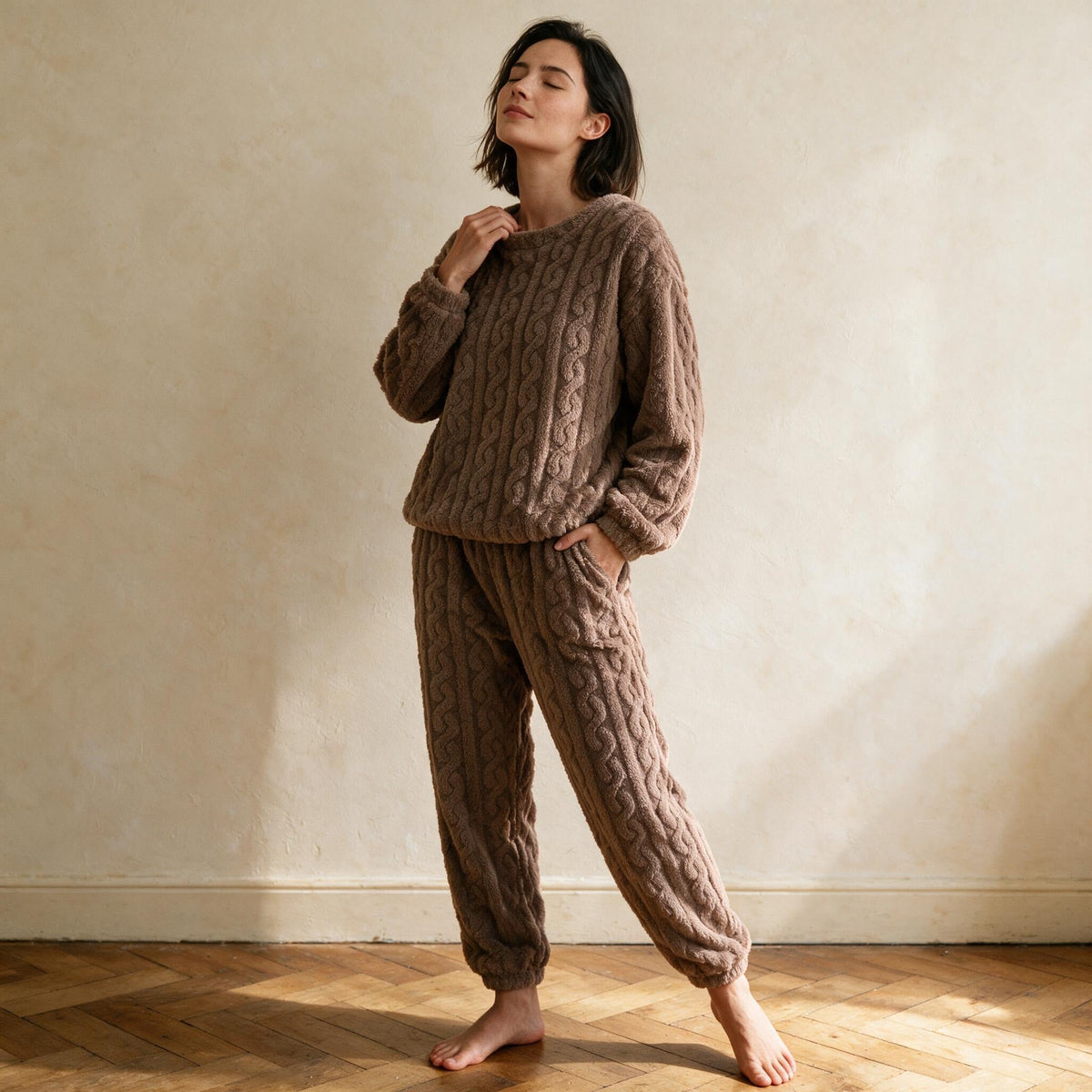 Pijama Trenzado Adela Topo – Lena Rodríguez