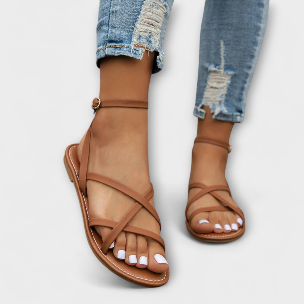 Susana - Sandalias Romanas Elegantes, vista 5 – Lena Rodríguez