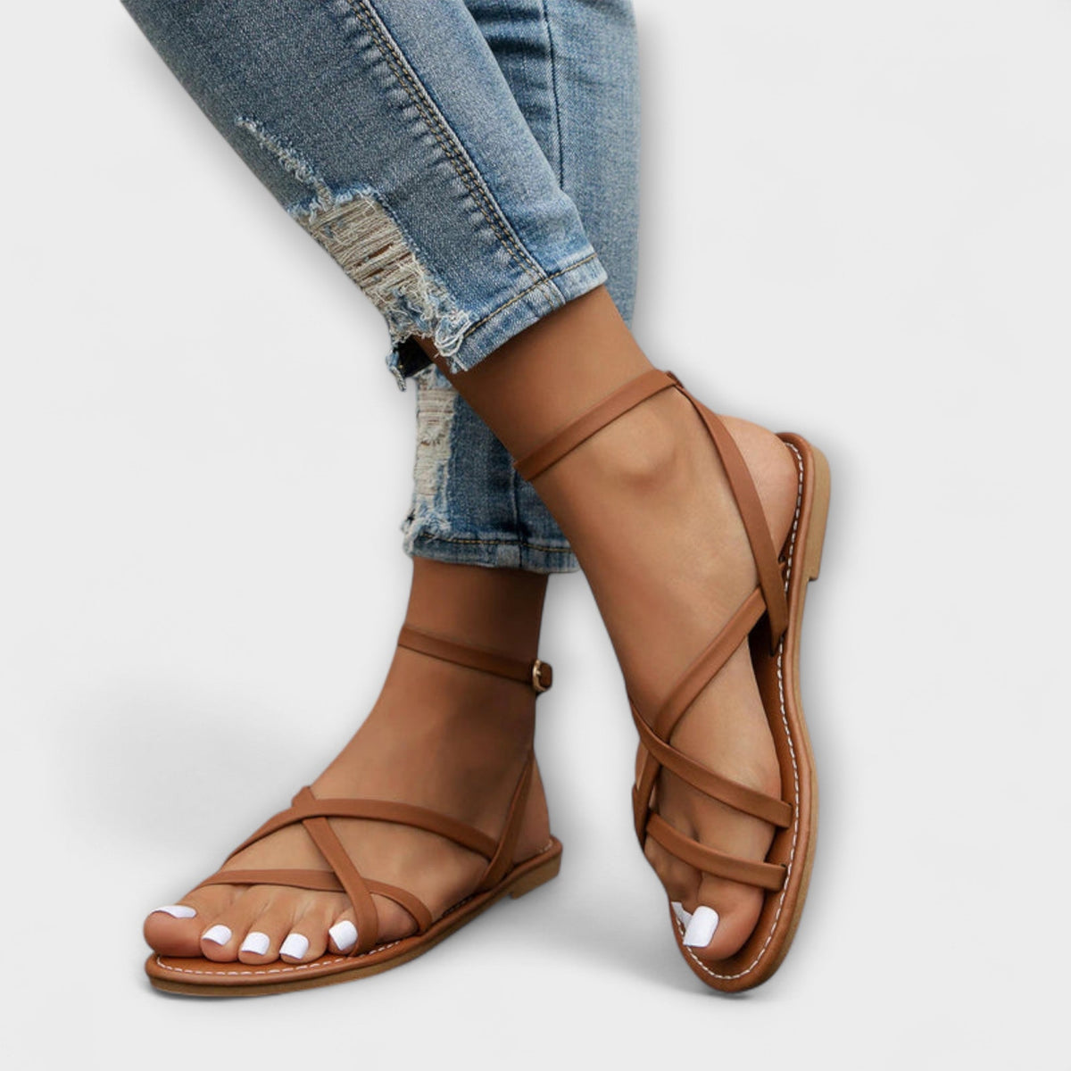 Susana - Sandalias Romanas Elegantes, vista 6 – Lena Rodríguez